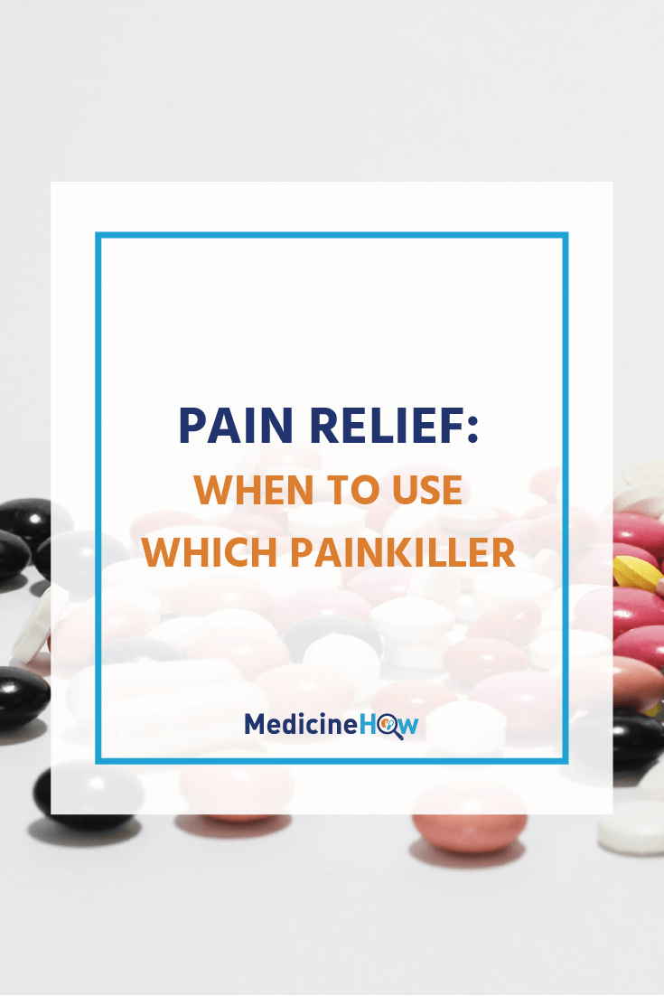 Are you baffled about when you should use which painkiller? Analgesic drugs like paracetamol, ibuprofen and aspirin all have a place in certain situations. Click through to find out when you should use each of them for pain relief!