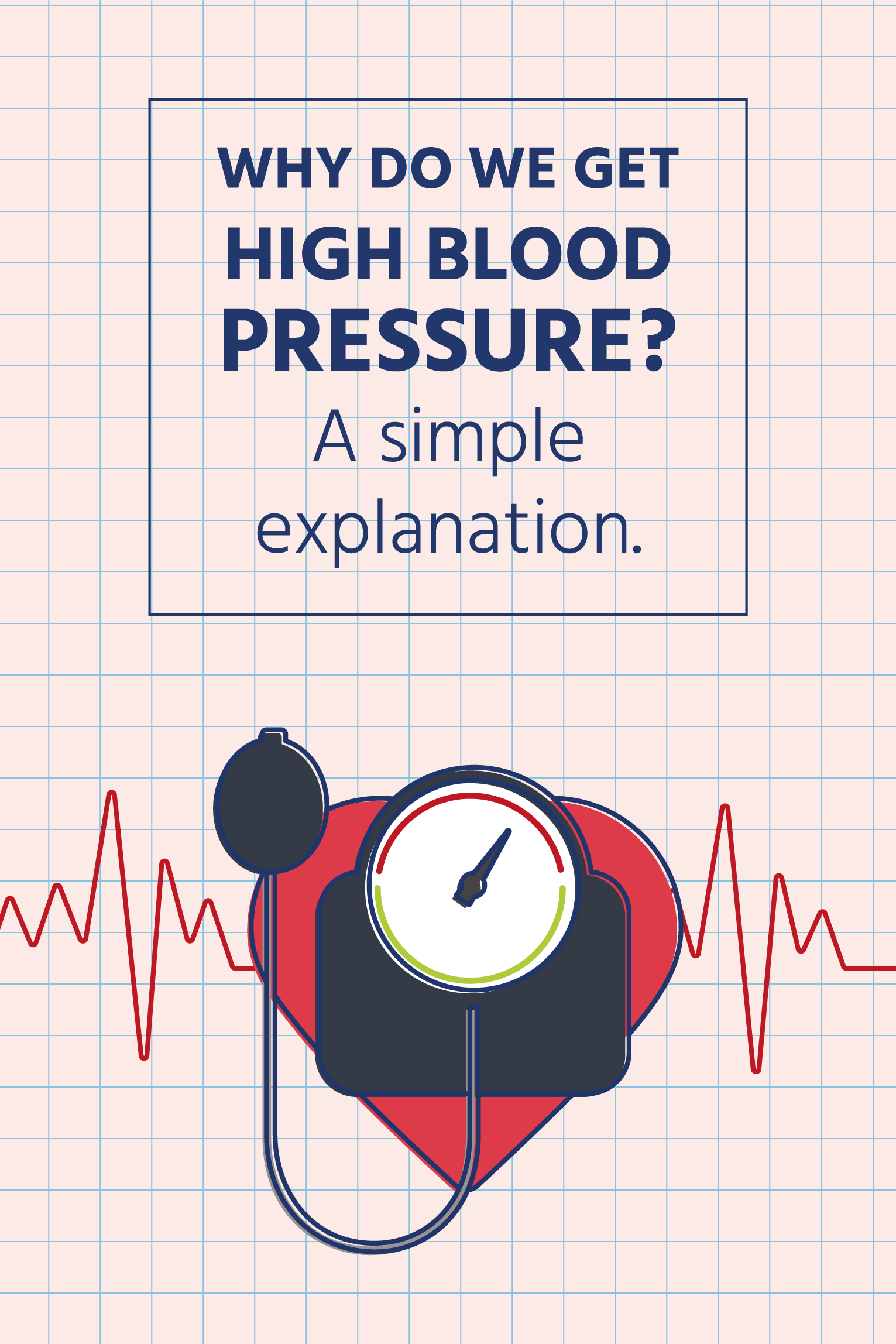 Why do we get high blood pressure? A simple explanation.