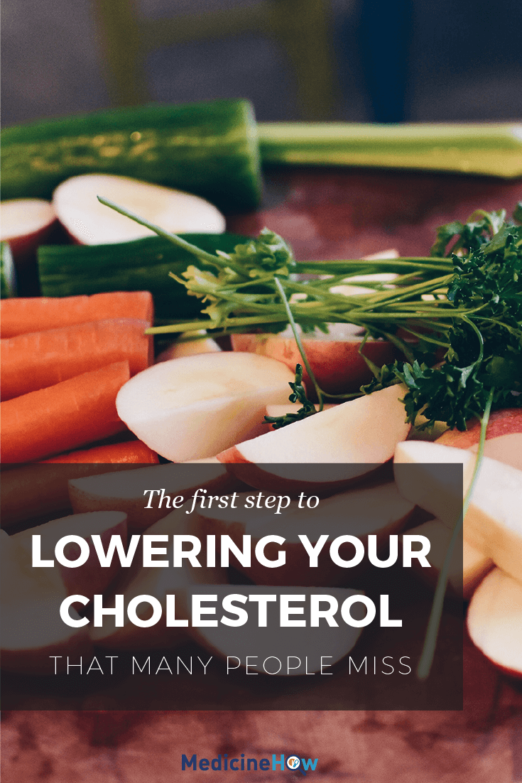 The first step to lowering your cholesterol that many people miss