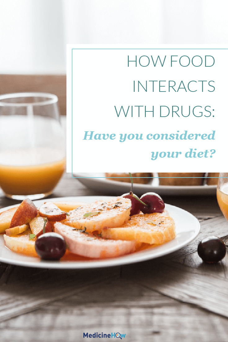 How Food Interacts with Drugs: Have you considered your diet?