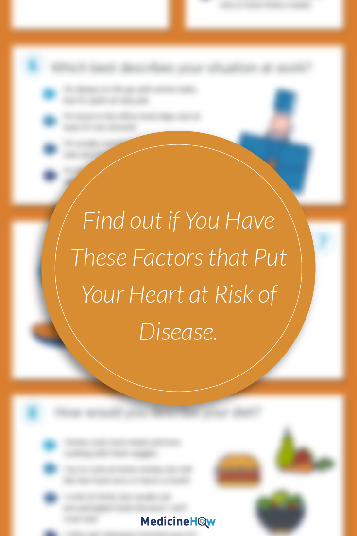 Find out if You Have These Factors that Put Your Heart at Risk of Disease.