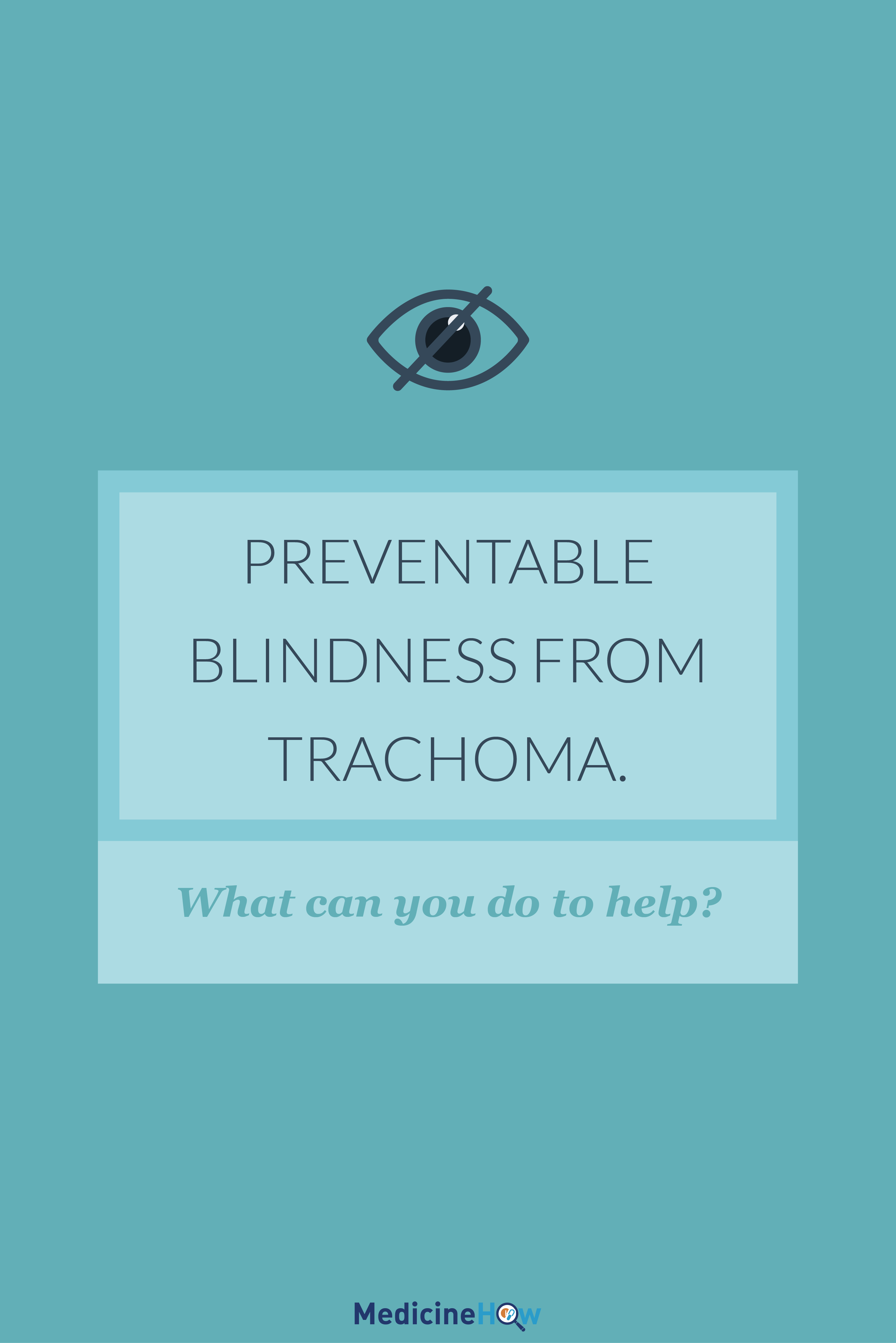 Preventable Blindness From Trachoma. What can you do to help?