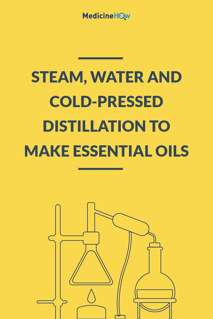 Steam, Water and Cold-Pressed Distillation to Make Essential Oils