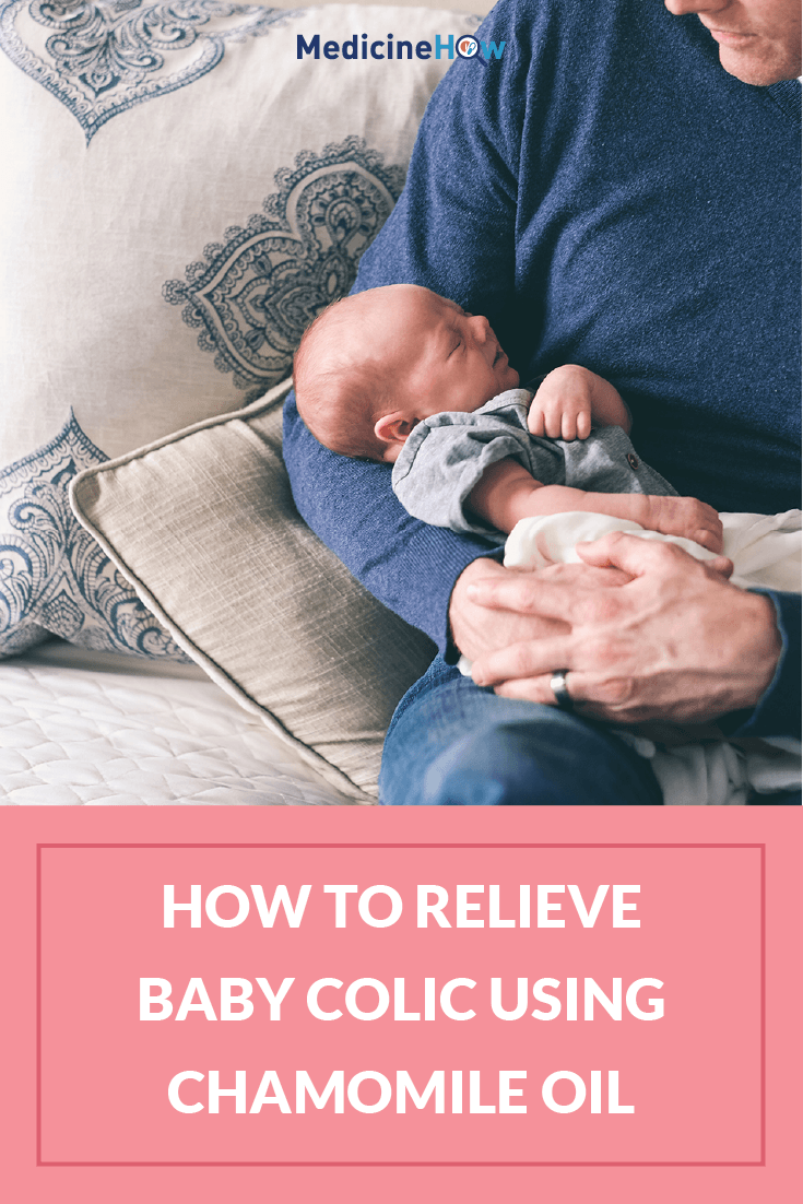 How to relieve baby colic using Chamomile Oil