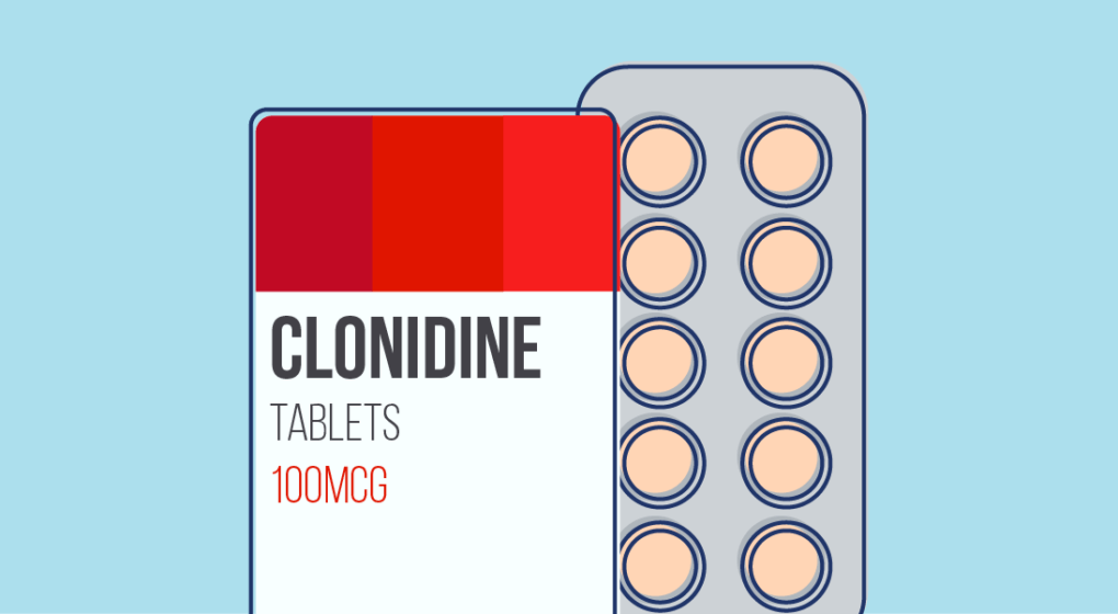 How does Clonidine work?