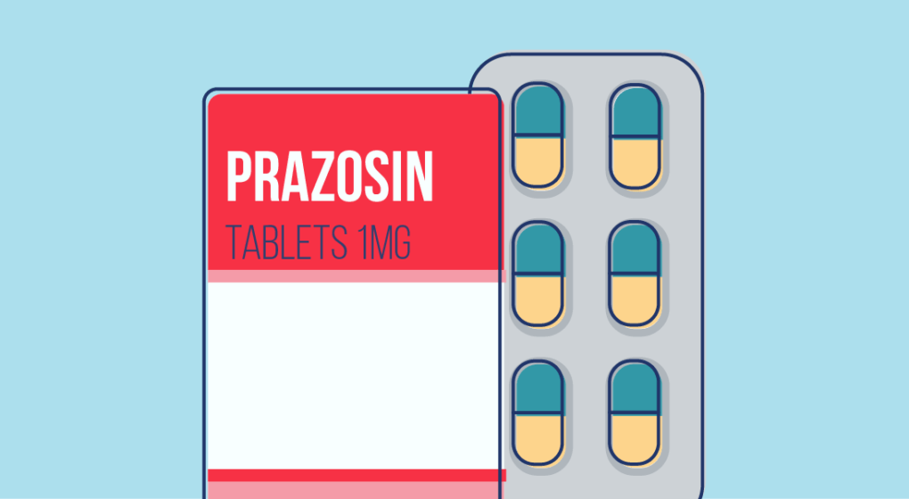 How does Prazosin work?