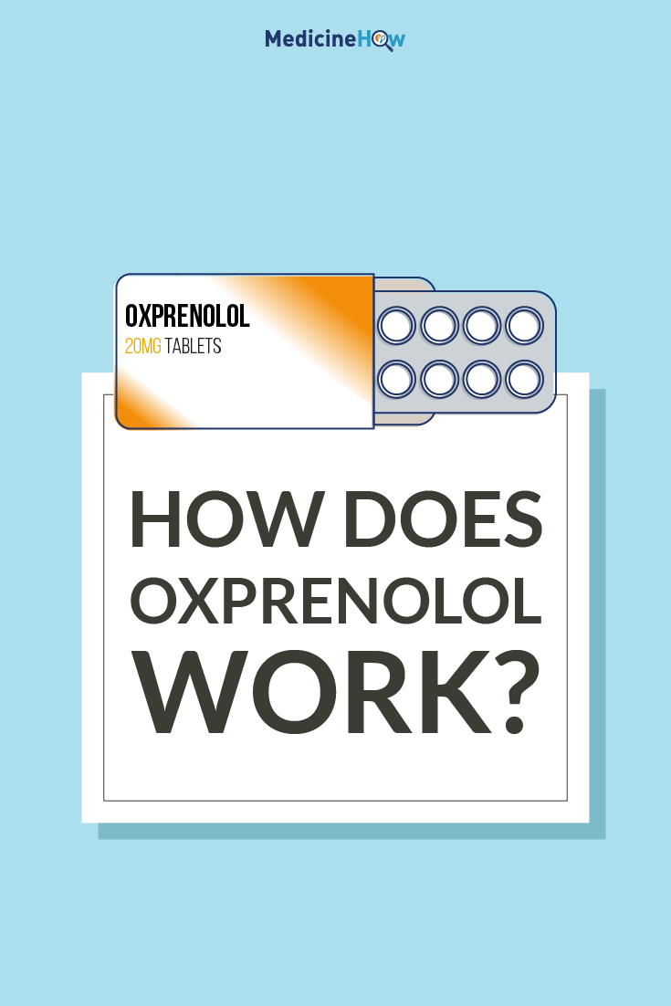 How does Oxprenolol work?